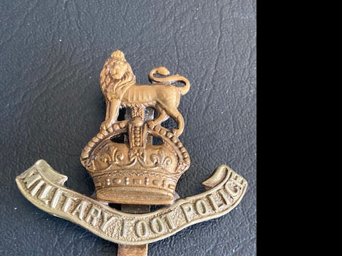 Military Foot Police Cap Badge