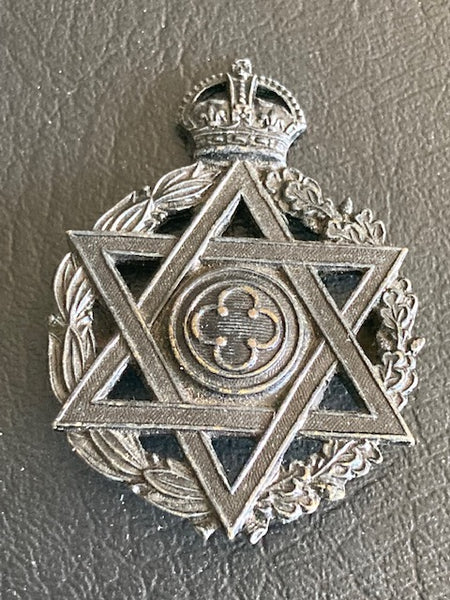 WW2 - Royal Army Jewish Chaplain Cap Badge