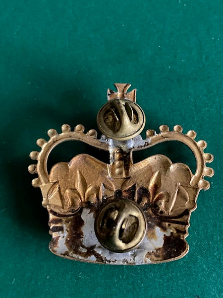 Large Queen's Crown Cap Badge