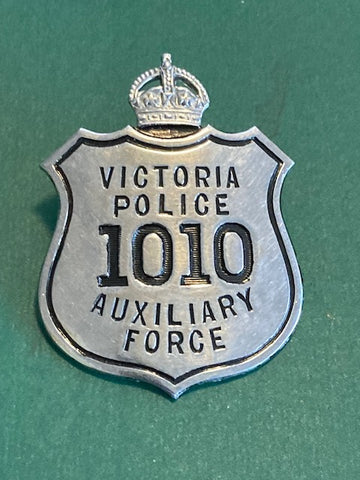 1942-1943 - Victoria Police Auxiliary Force Cap Badge