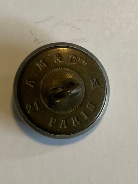 Vintage French Customs Button
