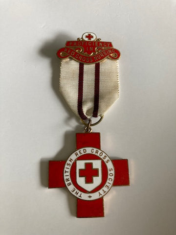 British Red Cross Nursing Proficiency Medal - E.A.Shaw