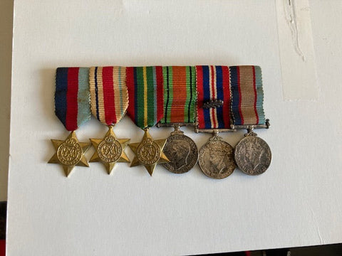 WW2 - Australian Miniature Medal Group