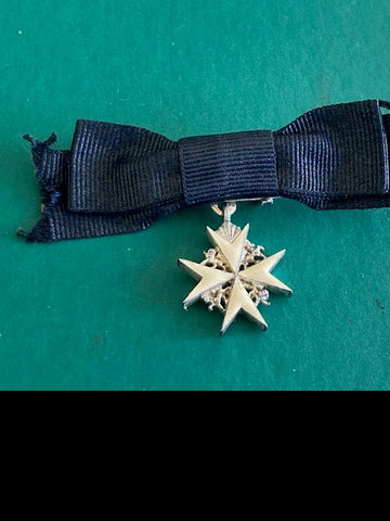 Order of St John Enamel & Silver Breast Badge