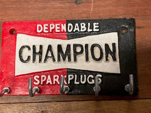 Champion Spark Plugs Key Rack
