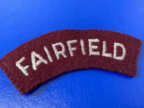 Fairfield Cadet Corps Shoulder Patch