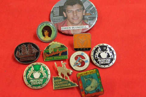 10 - Assorted Badges