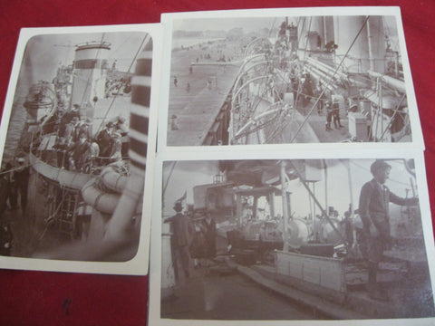 1908 - US Great White Fleet Visit Cards