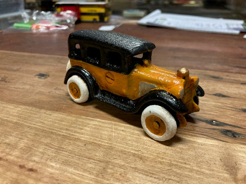Cast Iron Vintage Car