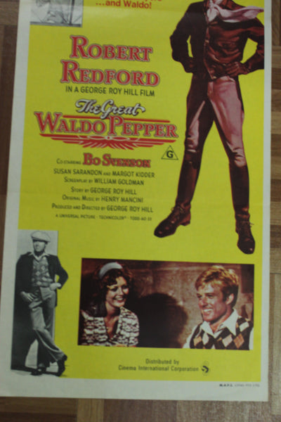 1975 - The Great Waldo Pepper Day Bill Poster