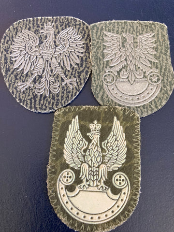 Polish Army Camo Patch Set