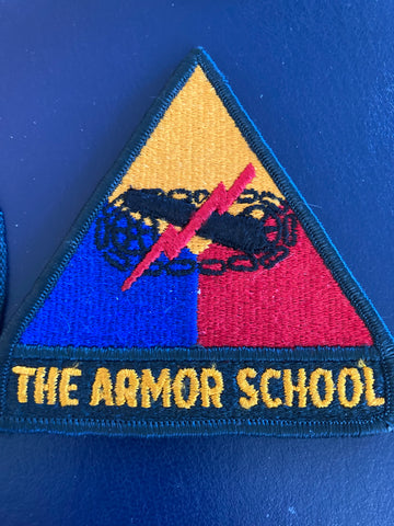 US Armoured School Patch
