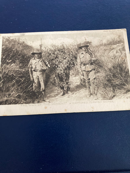 Original Gallipoli Sniper Post Card