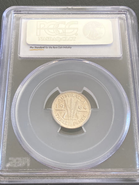 1964 - MS66 Threepence