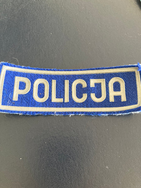 Polish Police Patch