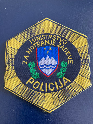 Slovak Police Patch
