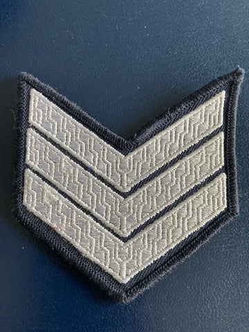 Vic Police Black Rank Patch