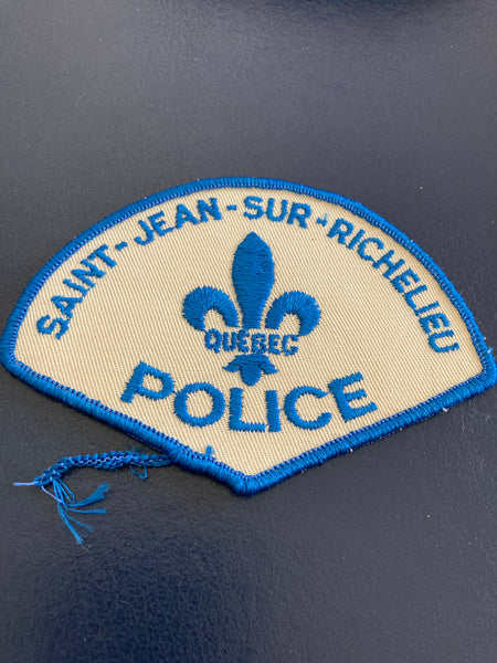 Canada - St Jean Sur Richelieu Police Patch