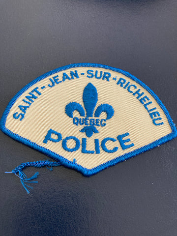 Canada - St Jean Sur Richelieu Police Patch