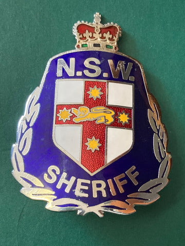 NSW Sheriff Cap Badge