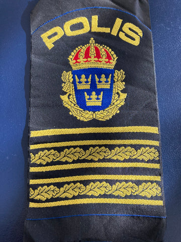 Swedish Police Officers Patch