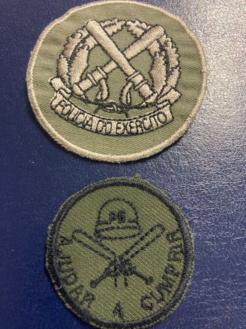 Portuguese Military Police Patches