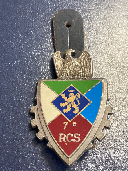 French 7th RCS Badge