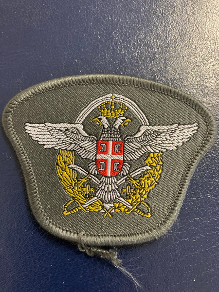 Serbian Air Force Officer Beret Patch
