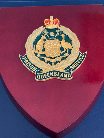 Queensland Prison Service Plaque