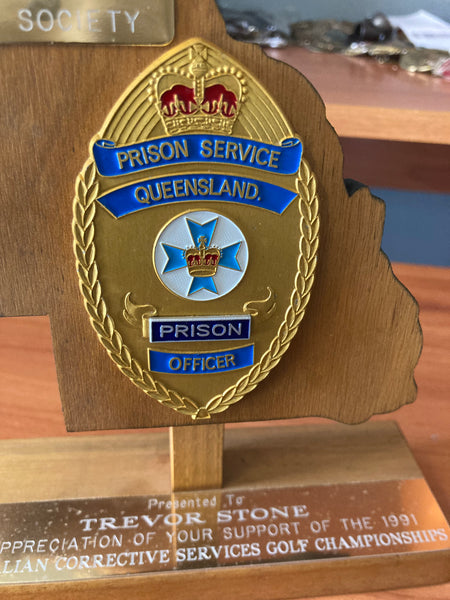 Queensland Prison Service Appreciation Award