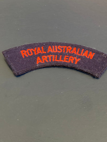 Royal Australian Artillery Title Patch