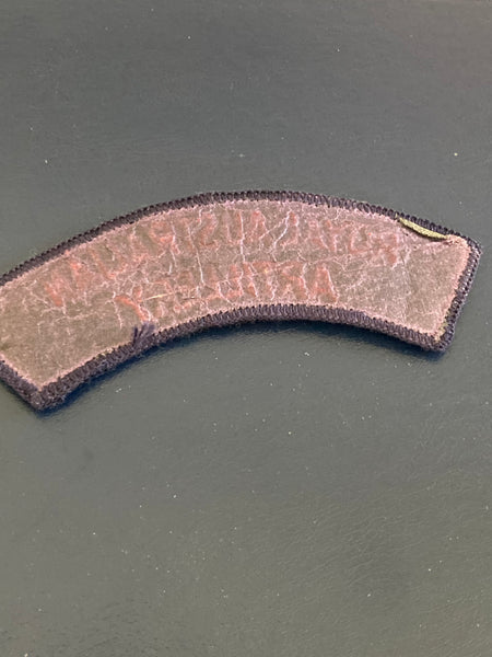 Royal Australian Artillery Title Patch