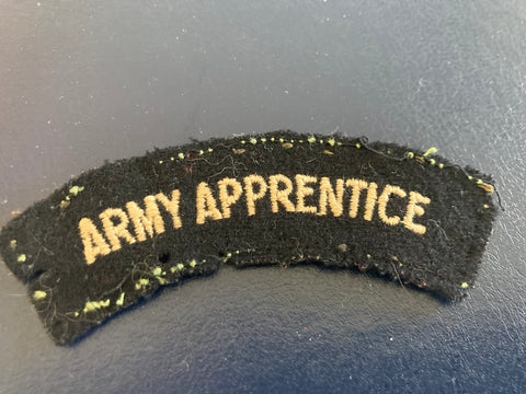 Vintage Army Apprentice Title
