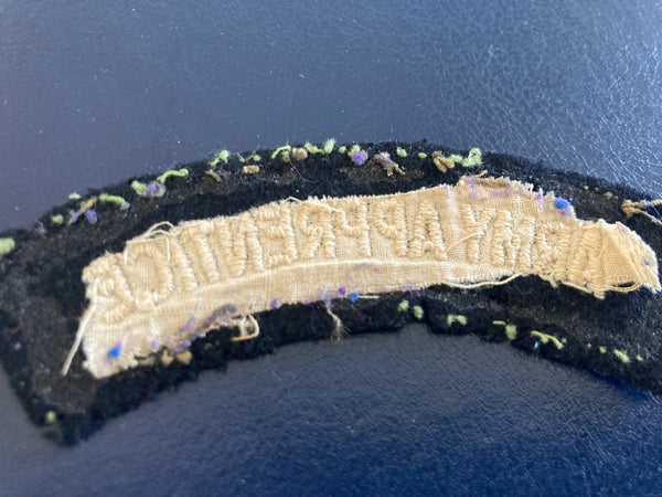 Vintage Army Apprentice Title