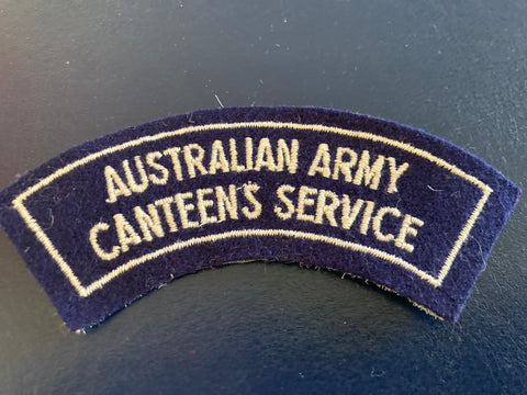 Australian Army Canteens Service Title
