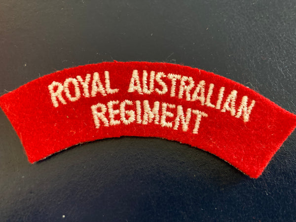 Royal Australian Regiment Title