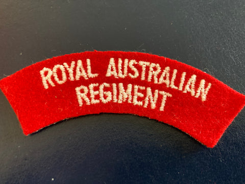 Royal Australian Regiment Title