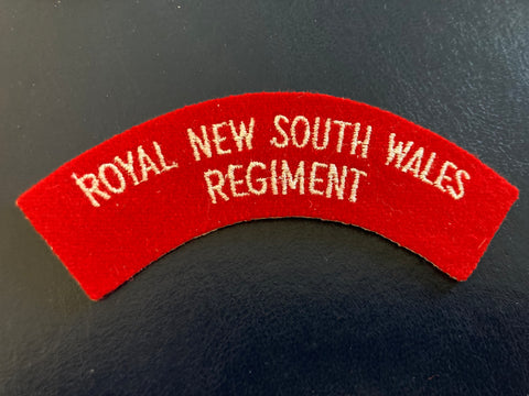 Royal NSW Regiment Title