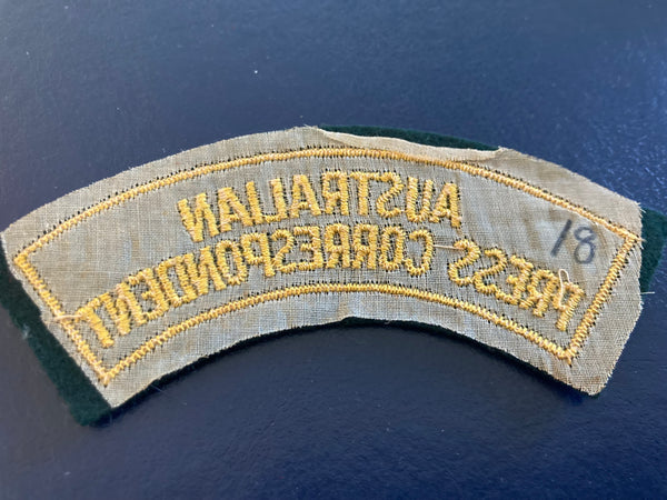 Australian Press Correspondent Title