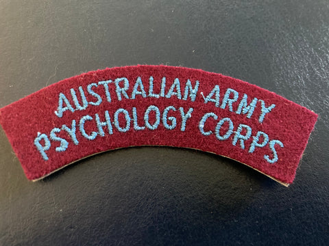 Australian Army Psychology Corps Title
