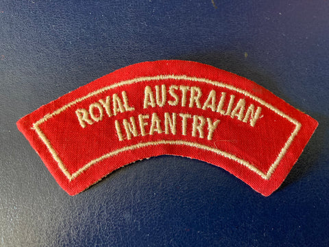 1950’s - Royal Australian Infantry Title