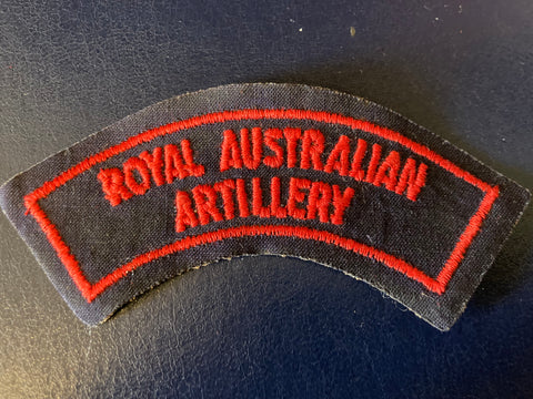 1950’s - Royal Australian Artillery Title
