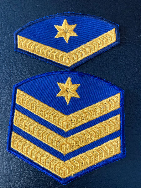 Obsolete Tasmanian Police Rank Patches