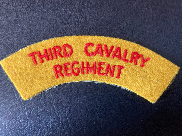 Australian - Third Cavalry Regiment Title