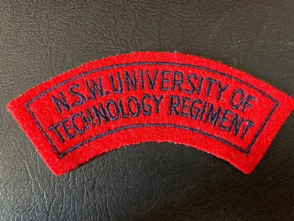 NSW University of Technology Regiment Title