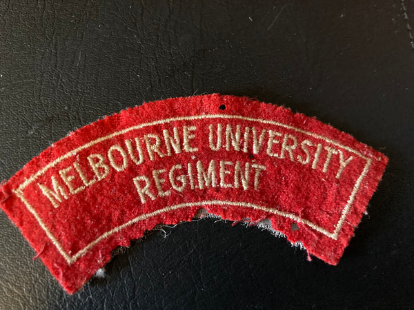 Melbourne University Regiment Title