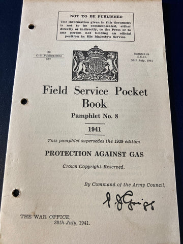 1941 - Field Service Pocket Book in