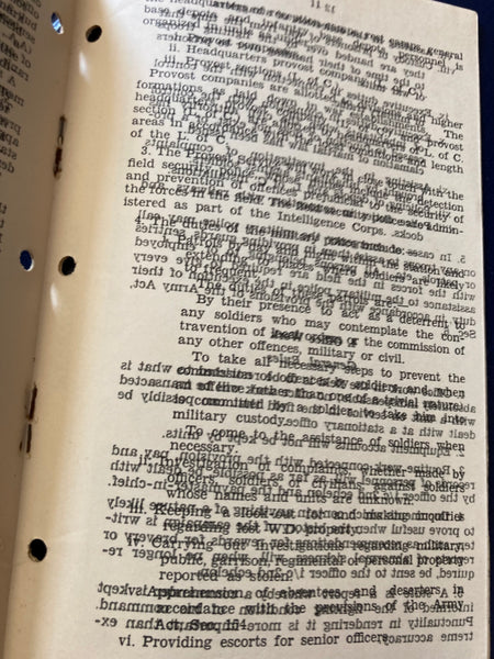 1939 - Field Service Pocket Book in