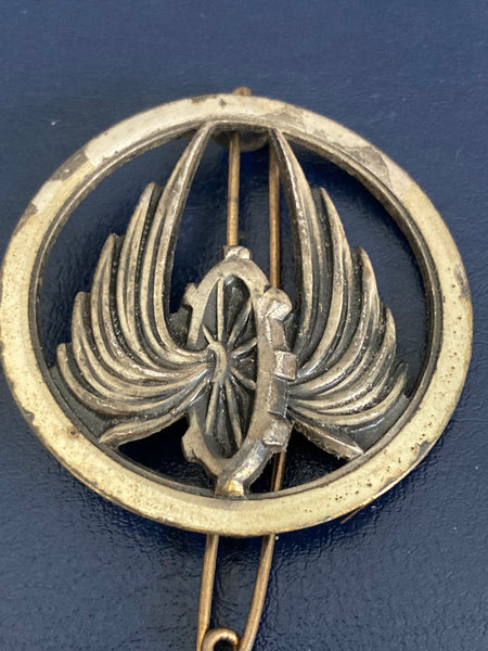French Army Railway Train Unit Badge