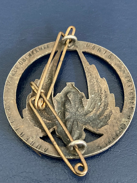 French Army Railway Train Unit Badge